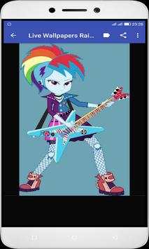 Live Wallpapers Rainbow Dash Styl screenshot 2