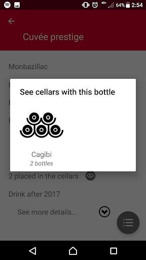 My Pocket Cellar screenshot 3