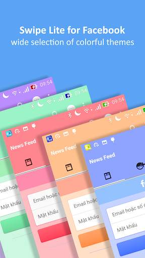 Super Swipe Theme for Facebook screenshot 1
