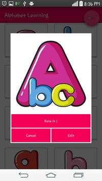Alphabet Learning screenshot 5