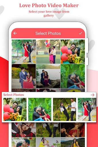 Love Photo Video Maker with Music - Slideshow screenshot 2