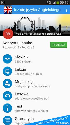 Angielski - Ucz się języka скриншот 1