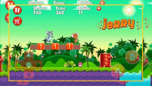 Super Tom Jerry Jump Adventur screenshot 1