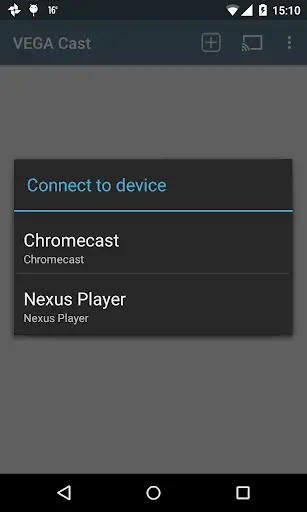 VEGA Cast screenshot 5