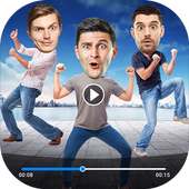 Add Face To Video Maker - Funny Face Video