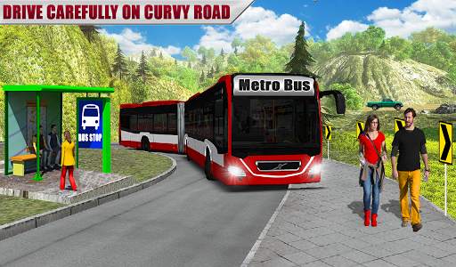 metro bus permainan real metro sim screenshot 2