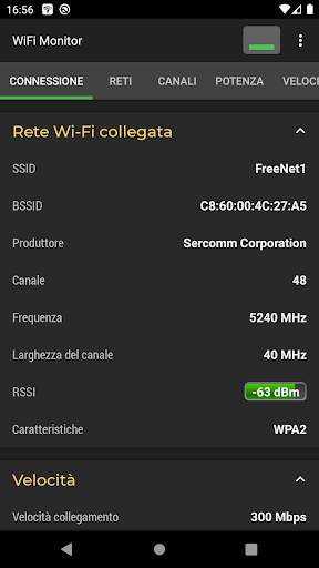 WiFi Monitor: analizzatore di reti Wi-Fi screenshot 1