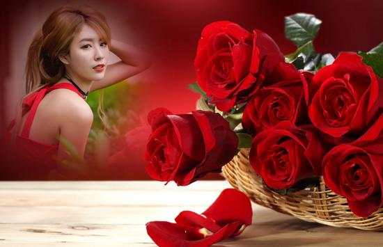 Red Rose Photo Frame screenshot 4