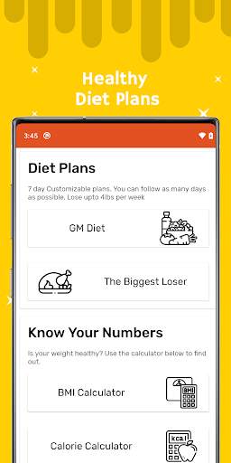 Diet Plan for Weight Loss screenshot 1