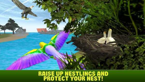 City Bird Parrot Simulator 3D screenshot 4