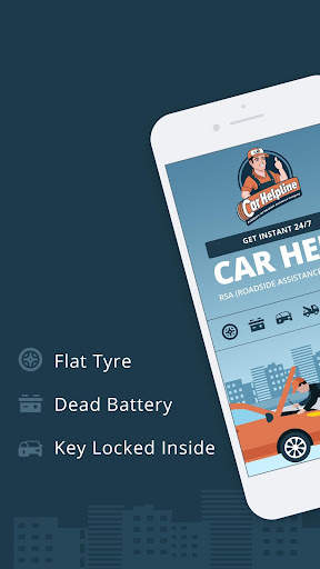 CarHelpline™ - Car Breakdown & Car Maintenance App screenshot 1