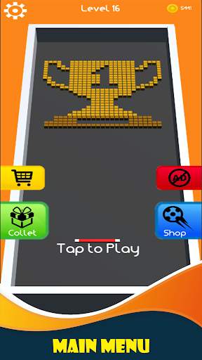 Bricks Breaker 3D:Many Bricks screenshot 1