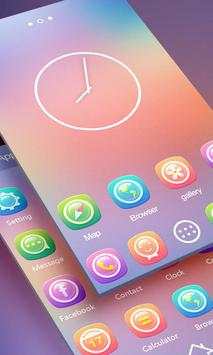 Gradient GO Launcher Theme screenshot 1
