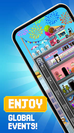 Tiny Tower: Pixel Life Builder screenshot 6
