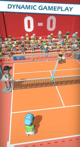 Tennis Smash - Play 3D Tennis Ball Game screenshot 2