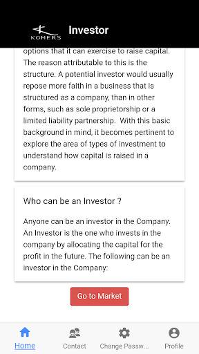 Komers Mobile Application screenshot 5