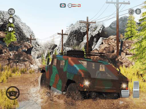 Offroad Jeep Hill Driving Game screenshot 2