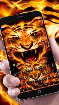 Frie Flaming Tiger Keyboard screenshot 1