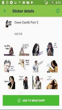Sexy Girl Stikers WA screenshot 3