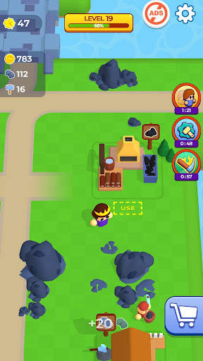Idle Craft World: Lumberjack screenshot 5