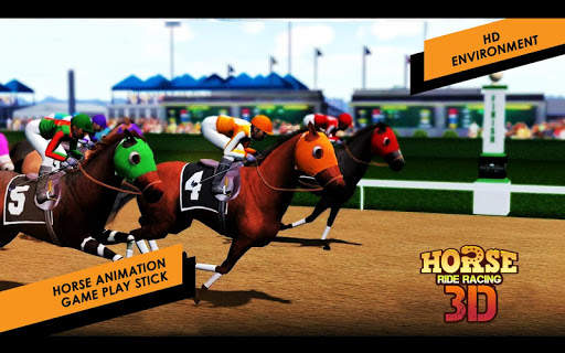 Horse Ride Racing 3D screenshot 2