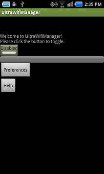 Ultra Wifi Manager screenshot 1