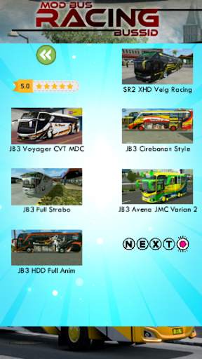 Mod Bus Racing Bussid screenshot 2