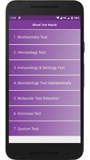 Blood Test Result screenshot 3