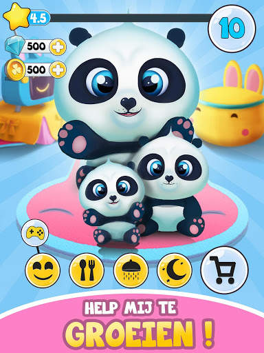 Pu - Kleine reuzenpanda, virtuele huisdieren screenshot 8