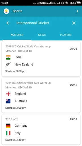 Live Cricket Tv Match And Live Score screenshot 1