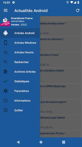 Smartphone France screenshot 2