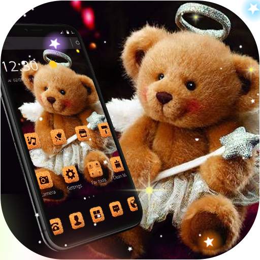 Cute Angel Teddy Bear Theme 1.1.3