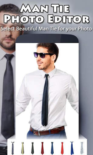Man Tie Photo Editor 3 تصوير الشاشة