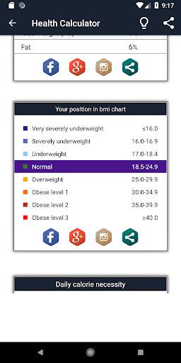 BMI Calculator - BMR Weight Health Calculator screenshot 5