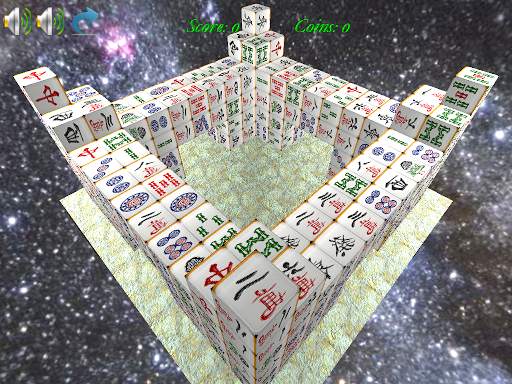Mahjong 3D Cube Solitaire screenshot 4