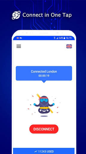 SkyBlueVPN -- Fast & Private VPN screenshot 2