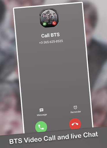 BTS Video Call and live Chat ☎️ BTS Messenger ☎️ screenshot 2