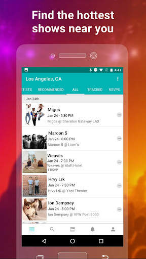 Bandsintown Concerts screenshot 4