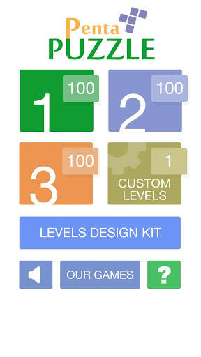 Puzzle game: Penta Puzzle screenshot 2