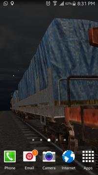 Traveling Train 3d Lwp Lite screenshot 5