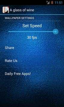 Glass of Wine Live Wallpaper screenshot 5