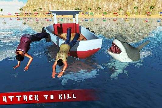 Angry Shark Simulator Game 3D screenshot 3