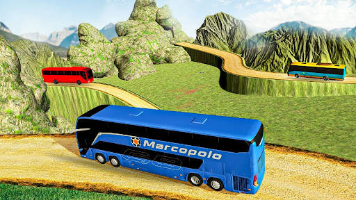 Coach Bus Simulator Racing Bus screenshot 6