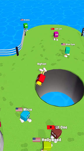 Party.io - Fall Gang Clash Guys FightUp io games скриншот 6