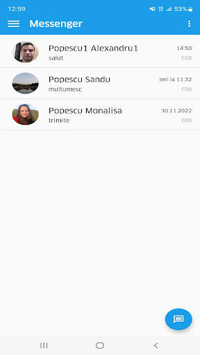 Messenger screenshot 1