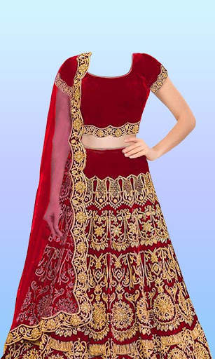Women Lehenga Photo Suit screenshot 3
