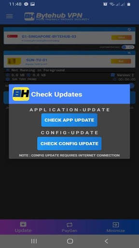 ByteHub VPN screenshot 1