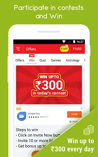 Free Recharge App CashNinja screenshot 2