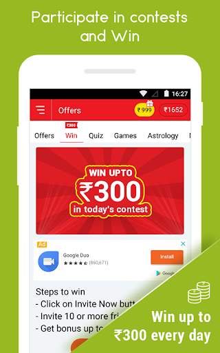 Free Recharge App CashNinja screenshot 2