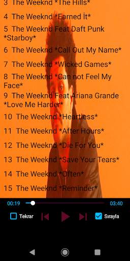 The Weeknd Popular Songs Offline (No Internet) screenshot 2